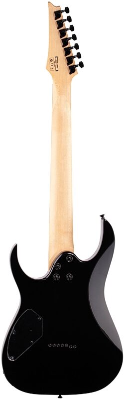 Ibanez GRG7221QA Gio Electric Guitar, Transparent Black Sunburst, Full Straight Back