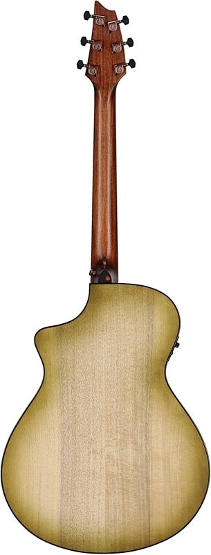 Breedlove ECO Pursuit Exotic S Concert CE Acoustic-Electric Guitar, Sweetgrass, Full Straight Back