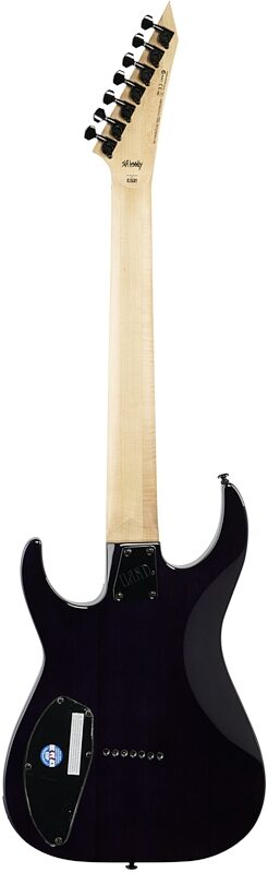 ESP LTD Brian Head Welch SH207 Electric Guitar, See-Thru Purple, Full Straight Back