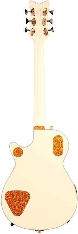 Gretsch G6134T58 Vintage Select 58 Electric Guitar (with Case), Penguin White, Full Straight Back