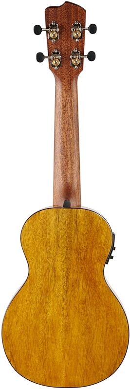Breedlove ECO Luau Exotic S Concert Acoustic-Electric Ukulele, Natural Shadow, Full Straight Back