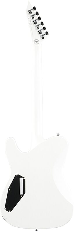 ESP LTD Eclipse 87 NT Electric Guitar, Pearl White, Full Straight Back