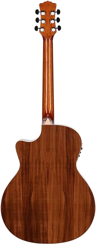 Luna Vista Stallion Tropical Wood Acoustic-Electric Guitar (with Case), New, Full Straight Back