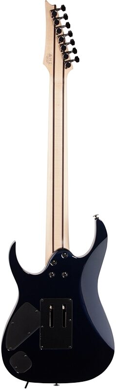 Ibanez RG2027XL Prestige Electric Guitar, 7-String (with Case), Dark Tide Blue, Full Straight Back