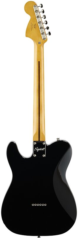 Squier Classic Vibe '70s Telecaster Deluxe Electric Guitar, with Maple Fingerboard, Black, Full Straight Back