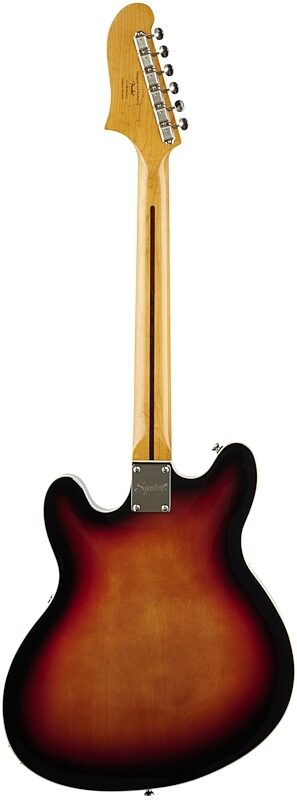 Squier Classic Vibe Starcaster Electric Guitar, with Maple Fingerboard, 3-Color Sunburst, Full Straight Back