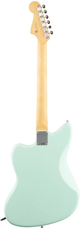 Fender Noventa Jazzmaster Electric Guitar (with Gig Bag), Surf Green, Full Straight Back