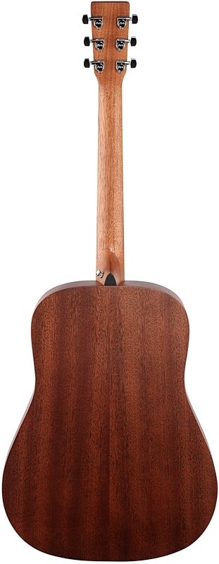 Martin D-10E Road Series Acoustic-Electric Guitar (with Soft Case), Natural, Sapele Top, Full Straight Back