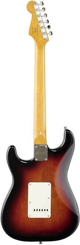 Squier Classic Vibe '60s Stratocaster Electric Guitar, with Laurel Fingerboard, 3-Color Sunburst, Full Straight Back