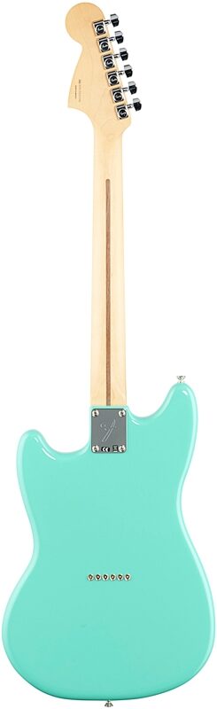 Fender Player Mustang 90 Electric Guitar, with Maple Fingerboard, Seafoam Green, Full Straight Back
