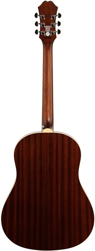 Epiphone AJ-220S Acoustic Guitar, Vintage Sunburst, Full Straight Back