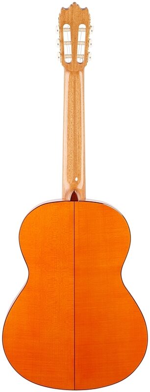 Alhambra 4-F Conservatory Flamenco Guitar (with Gig Bag), With Case, Full Straight Back