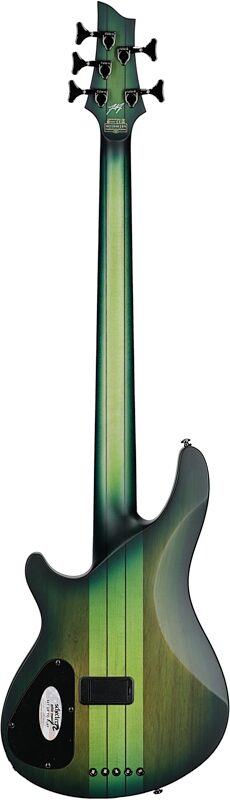 Schecter Daniel Firth Hellraiser Extreme-5 Electric Bass, 5-String, Cthulu, Full Straight Back