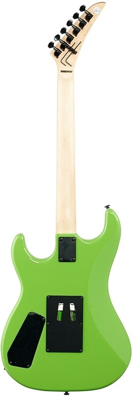 Kramer Snake Sabo Baretta Electric Guitar (with Gig Bag), Snake Green, Custom Graphics, Blemished, Full Straight Back