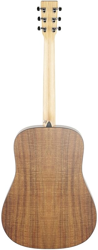 Martin D-X1E Koa Acoustic-Electric Guitar (with Gig Bag), New, Full Straight Back