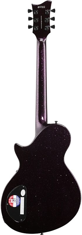 ESP LTD Xtone PS-1000 Electric Guitar, Purple Sparkle, Full Straight Back