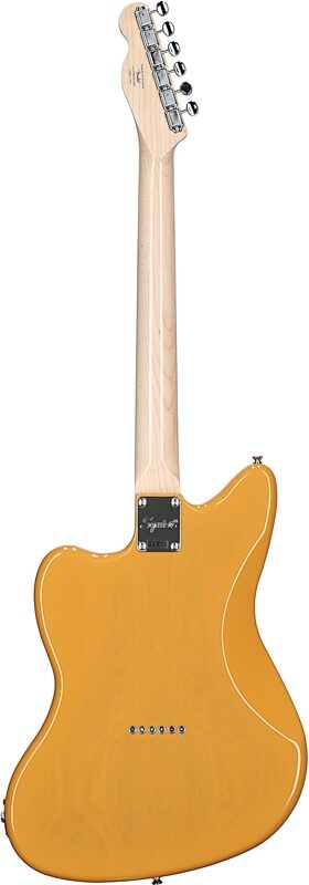 Squier Paranormal Offset Telecaster Electric Guitar, Maple Fingerboard, Butterscotch Blonde, Full Straight Back