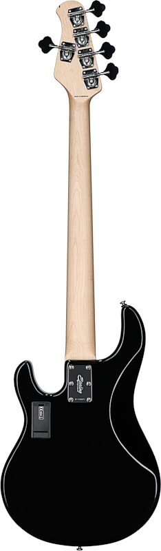 Sterling by Music Man StingRay 5 Electric Bass, 5-String, Black, Full Straight Back