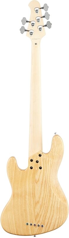 Lakland Skyline 55-60 Maple Fretboard Bass Guitar, Natural, Full Straight Back