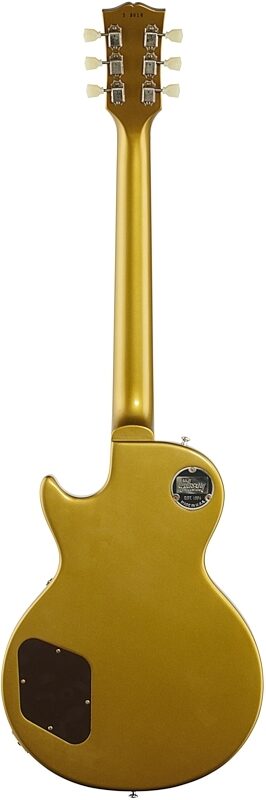 Gibson Custom Exclusive 1955 Les Paul Standard P90 All Gold VOS Electric Guitar (with Case), All Gold, Full Straight Back