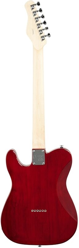Michael Kelly '53 DB Flame Maple Electric Guitar, Maple Fingerboard, Cherry Sunburst, Full Straight Back