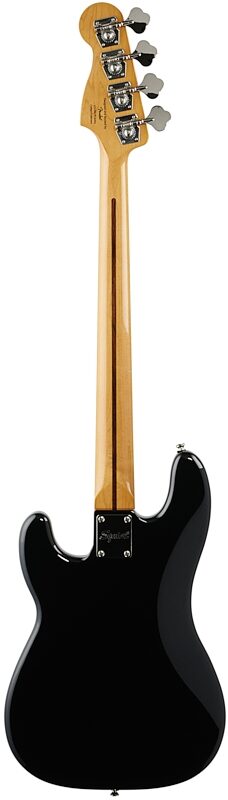Squier Classic Vibe '70s Precision Electric Bass, with Maple Fingerboard, Black, Full Straight Back