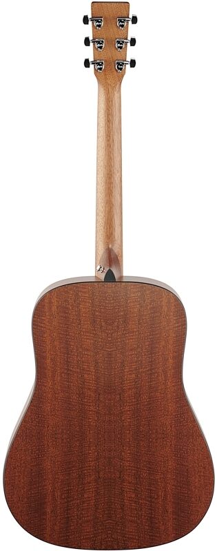 Martin D-X2E Mahogany Acoustic-Electric Guitar (with Gig Bag), New, Full Straight Back