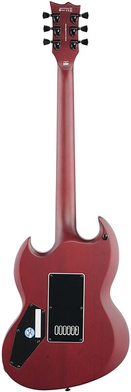 ESP LTD Viper 1000 Evertune Electric Guitar, See-Thru Black Cherry, Full Straight Back
