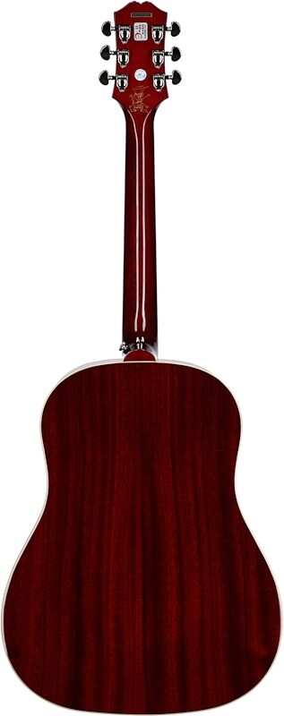Epiphone Slash J-45 Acoustic-Electric Guitar (with Case), Vermillion Burst, Blemished, Full Straight Back