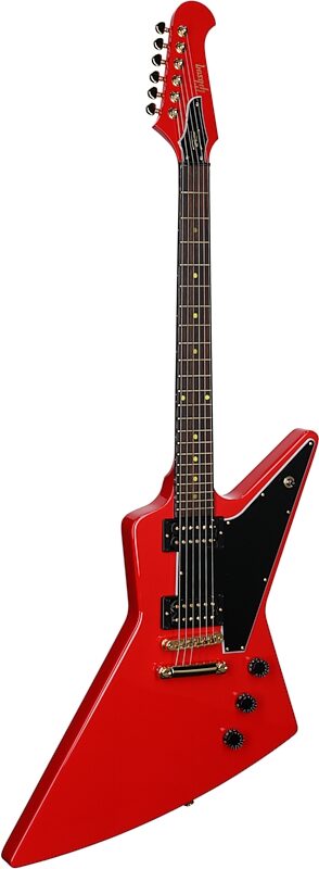 Gibson Lzzy Hale Signature Explorerbird Electric Guitar (with Case), Red, Full Straight Back