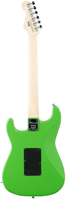 Charvel Pro-Mod SoCal Style 1 SC3 HSH FR Electric Guitar, Slime Green, Full Straight Back