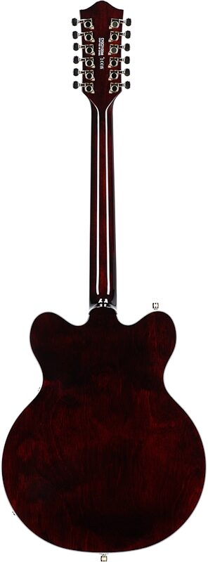 Gretsch G5422G-12 Electromatic Hollowbody Electric Guitar, 12-String, Walnut, Full Straight Back