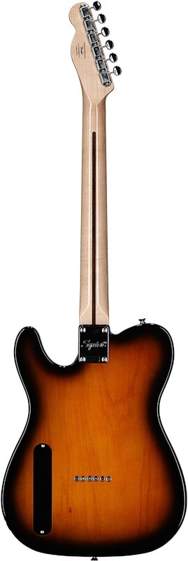 Squier Paranormal Cabronita Telecaster Thinline Electric Guitar, Maple Fingerboard, 2-Tone Sunburst, Full Straight Back