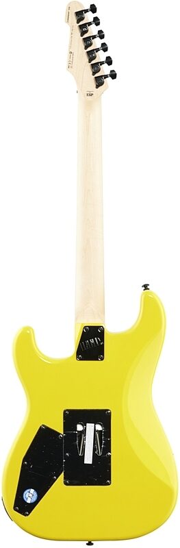ESP LTD GL200 George Lynch Signature Series Electric Guitar, Yellow Tiger, Full Straight Back