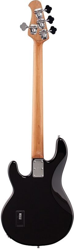 Sterling by Music Man Ray34 Electric Bass Guitar, Black, Full Straight Back
