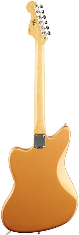 Fender Troy Van Leeuwen Jazzmaster Electric Guitar, with Maple Fingerboard (with Case), Copper Age, Full Straight Back