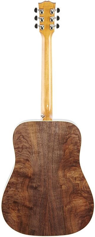 Gibson Hummingbird Studio Walnut Acoustic-Electric Guitar (with Case), Antique Natural, Full Straight Back