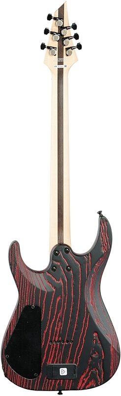 Jackson Pro Dinky DK2 Modern Ash HT6 Electric Guitar, Baked Red, Full Straight Back
