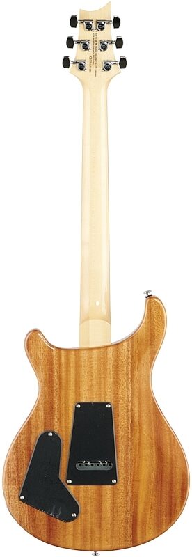 PRS Paul Reed Smith SE Custom 22 Semi-Hollow Electric Guitar, Santana Yellow, Full Straight Back