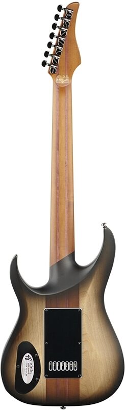 Schecter Banshee Mach 7-ET Electric Guitar, 7-String, Ember Burst, Full Straight Back