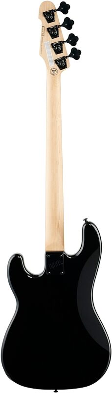 ESP LTD Surveyor 87 Electric Bass, Black, Full Straight Back