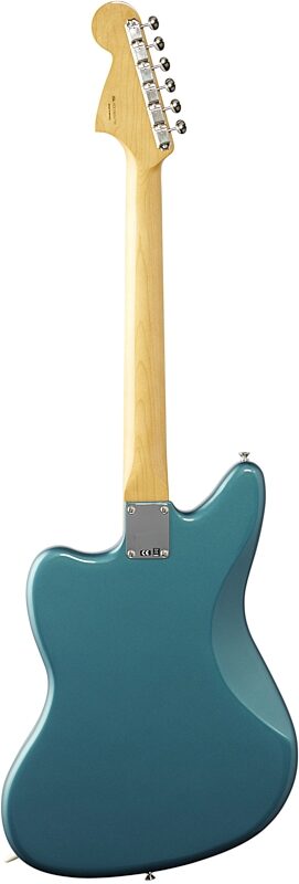 Fender Vintera '60s Jaguar Electric Guitar, Pau Ferro Fingerboard (with Gig Bag), Ocean Turquoise, Full Straight Back