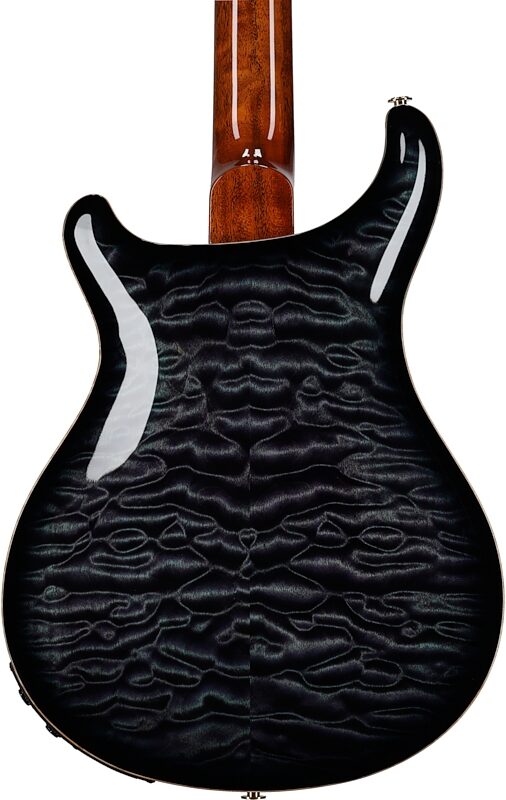 PRS Paul Reed Smith Private Stock Hollowbody II Piezo Electric Guitar (with Case), Northern Lights Smoked Burst, Serial Number 260890, Body Straight Back