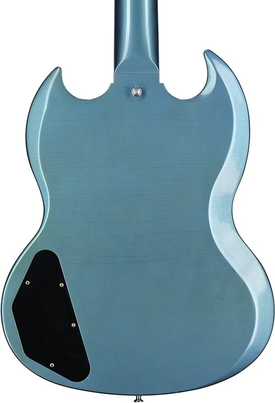 Gibson Custom 1964 SG Maestro Murphy Lab Ultra Light Age (with Case), Pelham Blue, Serial Number 008332, Body Straight Back