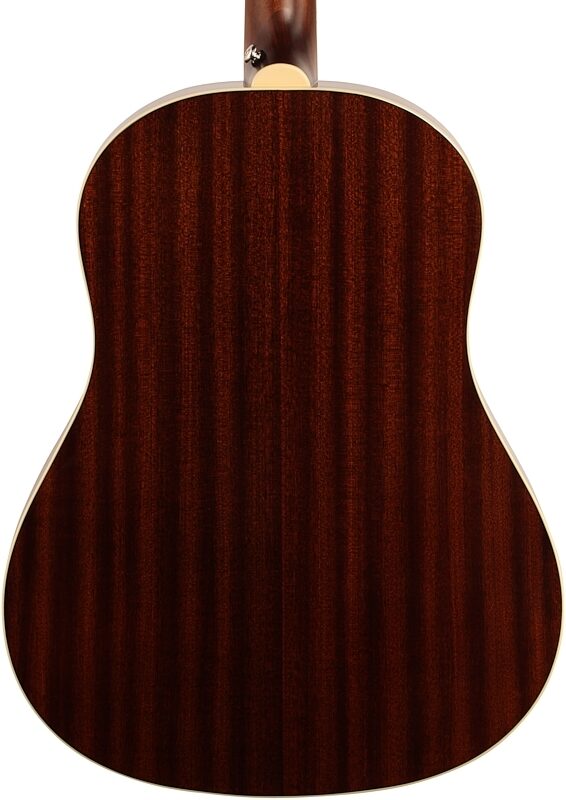 Epiphone AJ-220S Acoustic Guitar, Vintage Sunburst, Body Straight Back