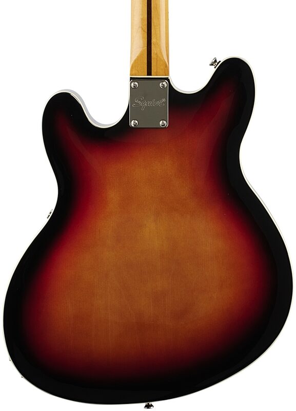Squier Classic Vibe Starcaster Electric Guitar, with Maple Fingerboard, 3-Color Sunburst, Body Straight Back