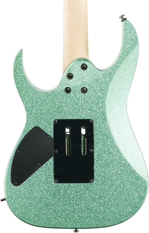 Ibanez RG470MSP Electric Guitar, Turquoise Sparkle, Body Straight Back