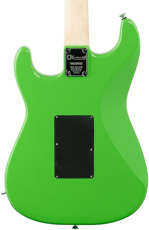 Charvel Pro-Mod SoCal Style 1 SC3 HSH FR Electric Guitar, Slime Green, Body Straight Back