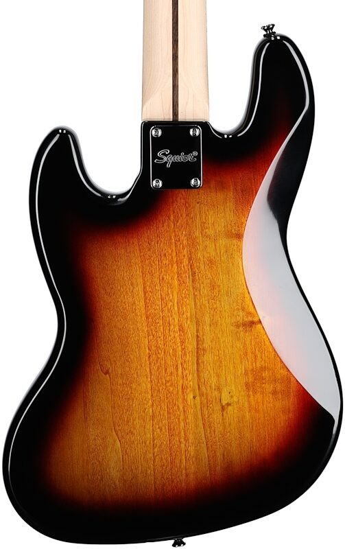 Squier Affinity Jazz V Electric Bass, Laurel Fingerboard (5-String), 3-Color Sunburst, Body Straight Back