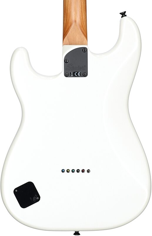 Squier Contemporary Stratocaster Special Electric Guitar, Pearl White, Body Straight Back